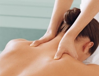Woman Getting Treatment For Migraines And Tension Headaches From Massage In York