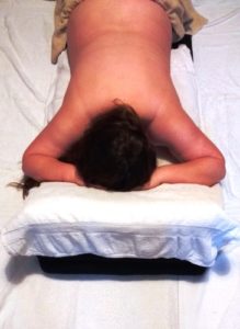 Woman Having Massage In York