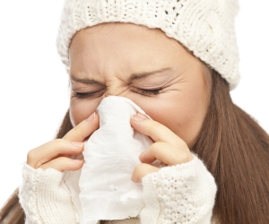 Woman Sneezing Boost Your Immune System Massage In York