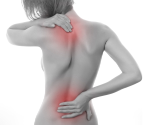Woman With Neck And Back Pain - Massage In York